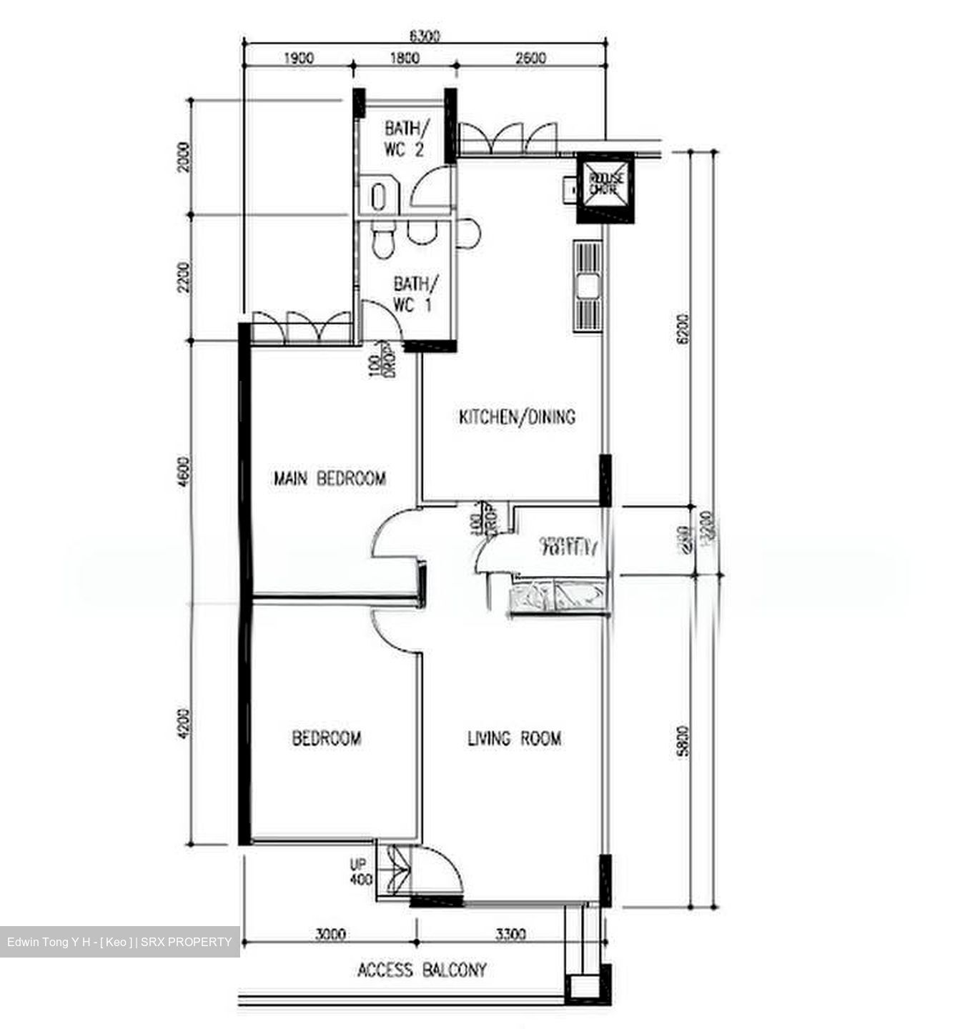 Blk 125 Geylang East Grove (Geylang), HDB 3 Rooms #599175901